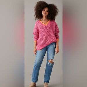 American Eagle Oversized V-Neck Sweater NWT!